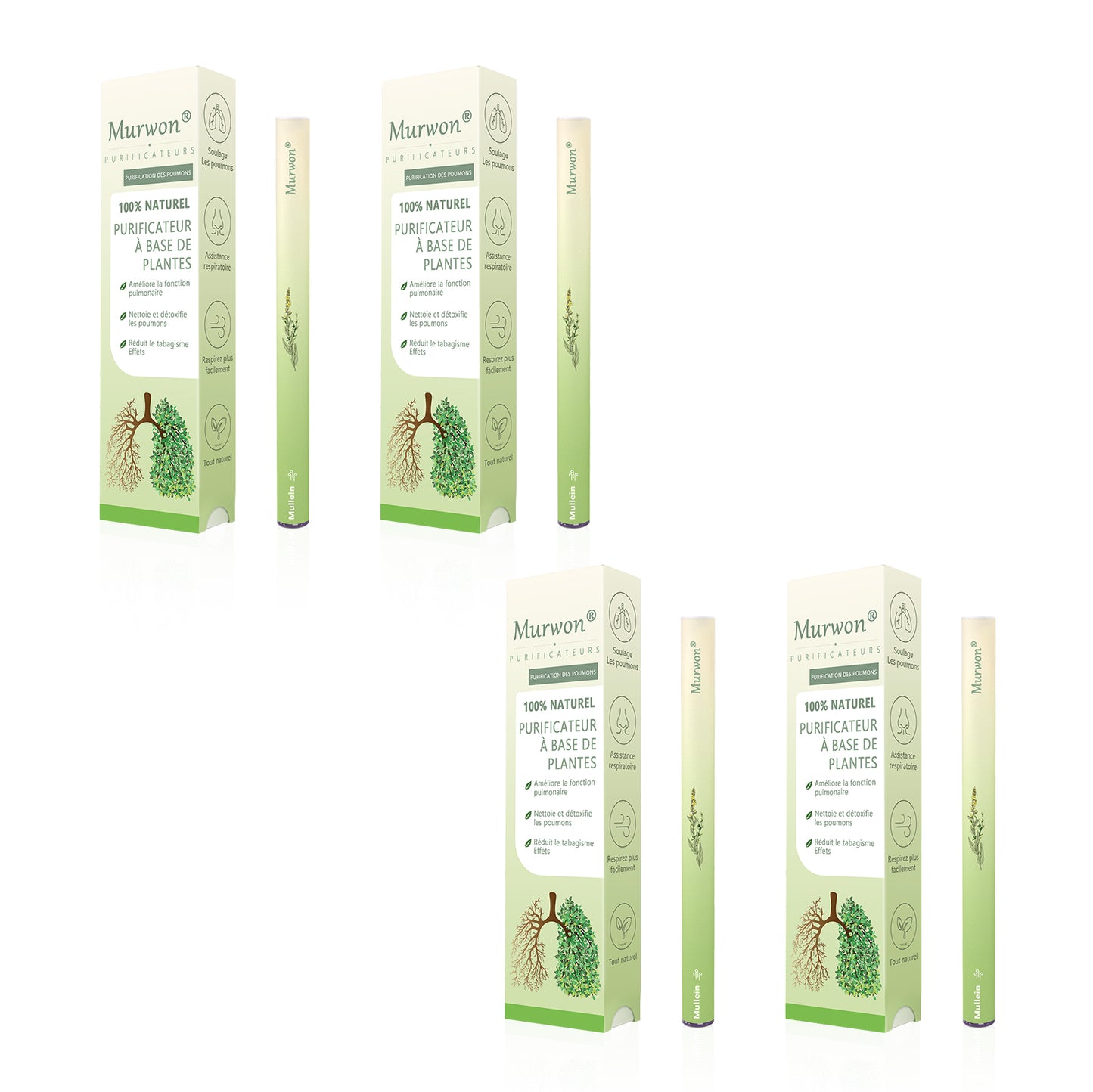 Diffuseur 𝑴𝒖𝑟𝑤𝗈𝗇® à base de plantes Mullein pour le nettoyage des poumons (🫁 Toux, pharyngite, essoufflement, expectorations, nez bouché, bronchite, symptômes allergiques, inconfort pulmonaire)💖