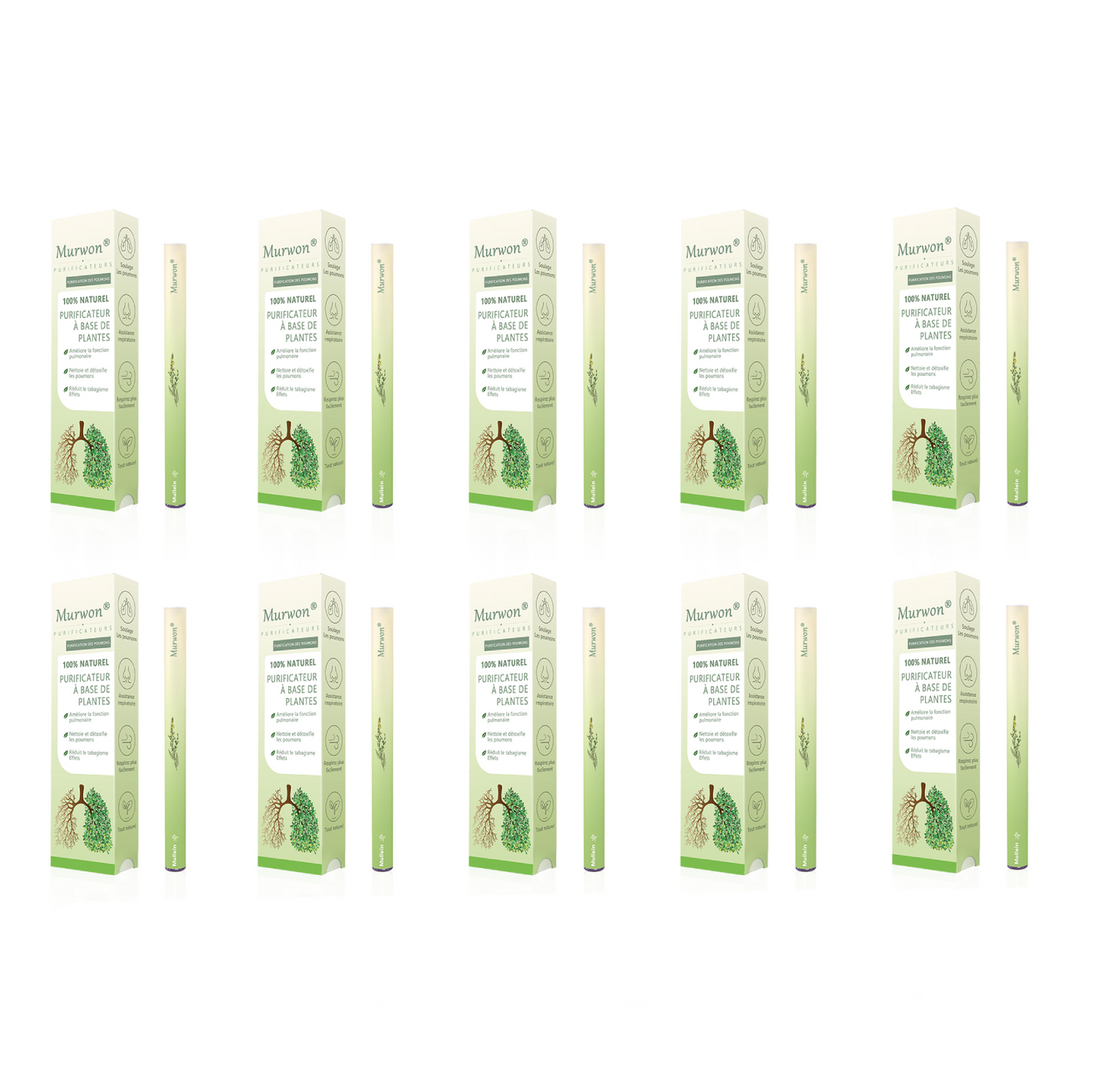 Diffuseur 𝑴𝒖𝑟𝑤𝗈𝗇® à base de plantes Mullein pour le nettoyage des poumons (🫁 Toux, pharyngite, essoufflement, expectorations, nez bouché, bronchite, symptômes allergiques, inconfort pulmonaire)💖